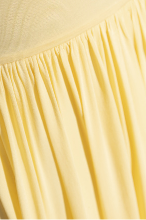 Alaïa Kleid mit dekorativem Drapieren