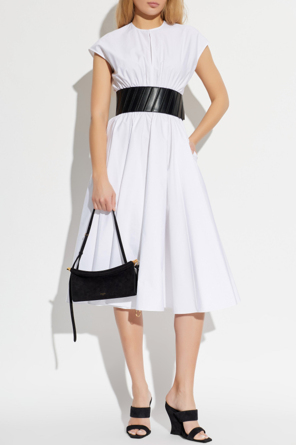 Alaïa Dress with a leather belt at the waist