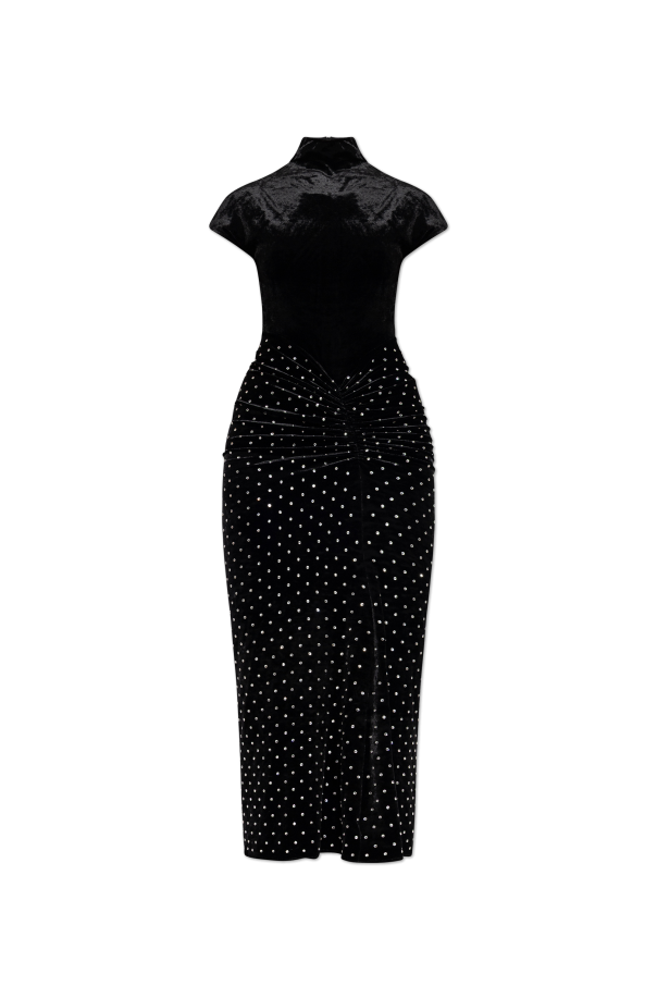 Velvet dress with shimmering sequins od Alaïa