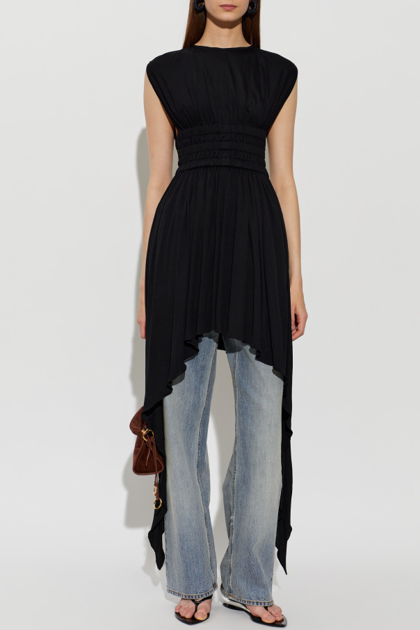 Alaïa Asymmetrical cut dress