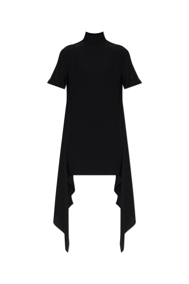 Top with a turtleneck od Alaïa