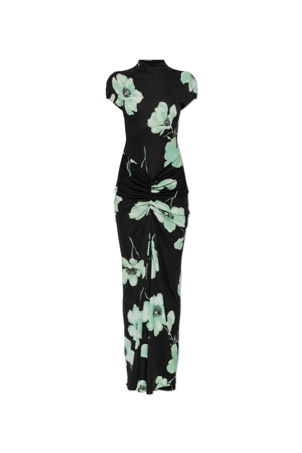 Alaïa Kleid mit Blumenmuster