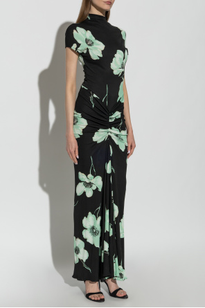 Alaïa Kleid mit Blumenmuster