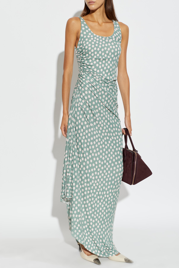 Alaïa Vestido às bolinhas