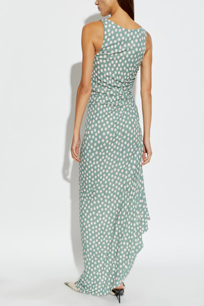 Alaïa Vestido às bolinhas
