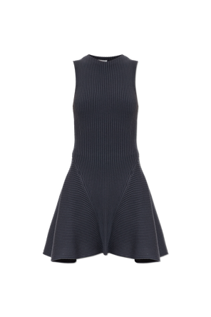 Ribbed sleeveless dress