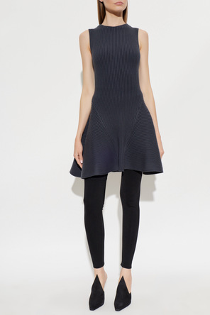 Alaïa Ribbed sleeveless dress