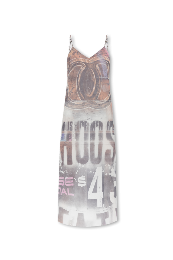 1017 ALYX 9SM Sleeveless dress with metallic finish