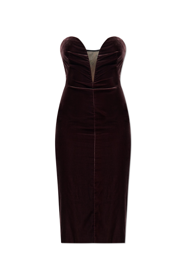 Velvet corset dress, zdjęcie 1 Velvet corset dress od Tom Ford