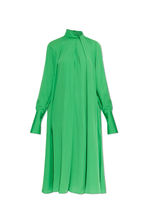 Vestido de seda con cinturón od Tom Ford