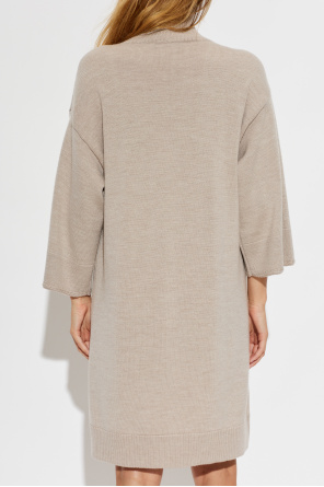 Fabiana Filippi Wool dress with appliqué