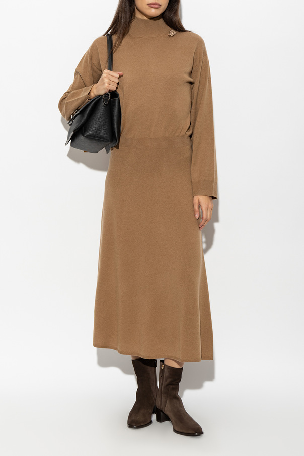 Fabiana Filippi Wool dress with turtleneck