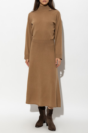 Fabiana Filippi Wool dress with turtleneck