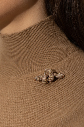Fabiana Filippi Wool dress with turtleneck