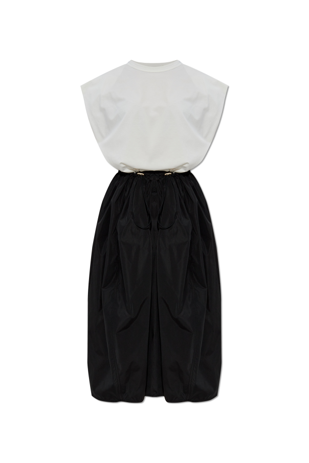 Fabiana Filippi Dress made of combined materials