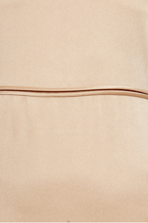 Fabiana Filippi Vestido satinado de corte asimétrico