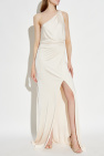 Tom Ford cream Dress with decorative draping