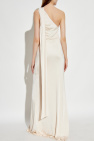 Tom Ford cream Dress with decorative draping