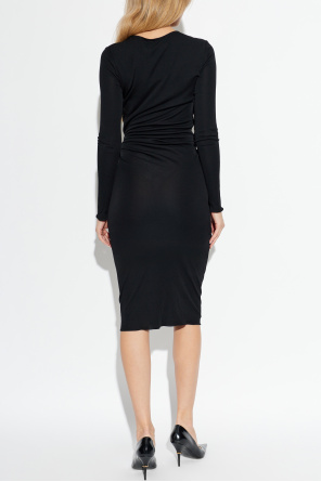 Tom Ford Vestido com cinto decorativo na cintura