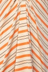 Marni beige Striped dress
