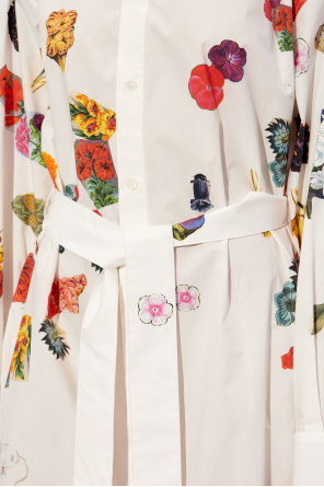 Marni Koszulowa sukienka z motywem kwiatowym