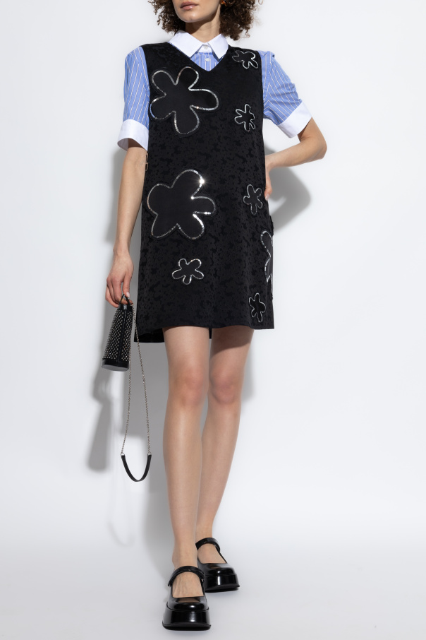 Marni Vestido corto con apliques