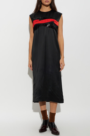 Marni Vestido largo con aplicaciones