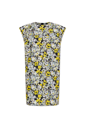 Floral motif dress