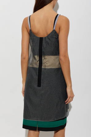Marni Mother-of-pearl appliqué dress