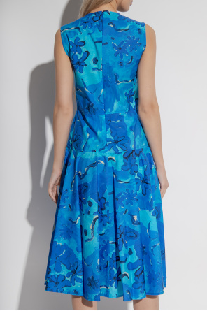 Marni Marni grid-print skirt