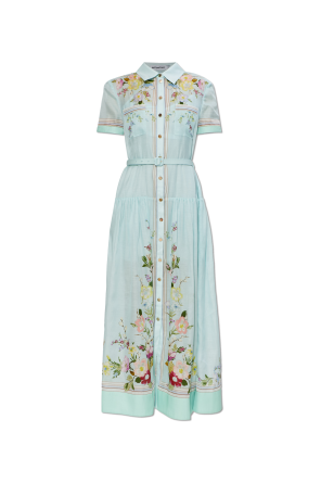 Vestido con estampado floral