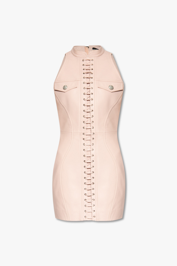 Balmain Dress with lace-up detail