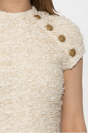 Balmain Tweed sleeveless dress