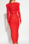 Balmain Ribbed dress