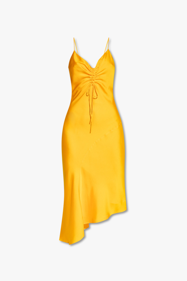AllSaints ‘Alexia’ satin Frill dress