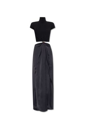 Dress with appliqué