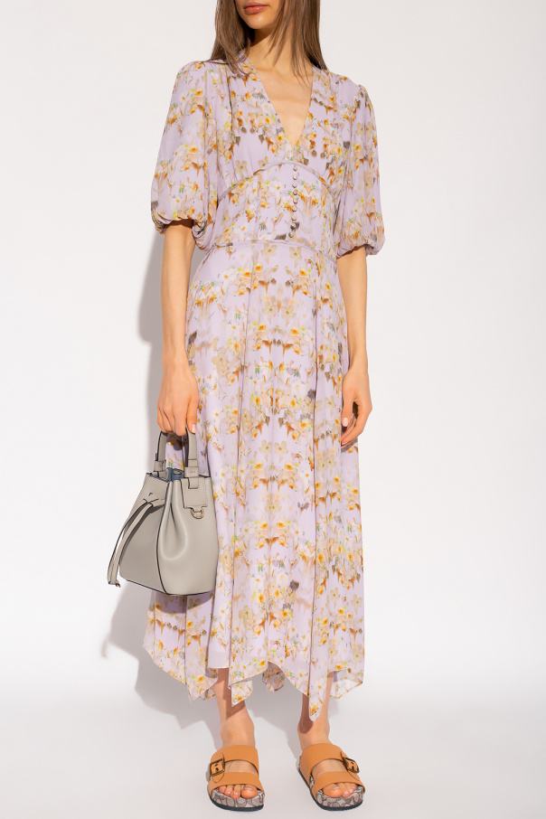 AllSaints ‘Aspen’ Jean dress with floral motif
