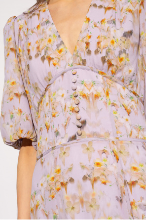 AllSaints ‘Aspen’ Jean dress with floral motif