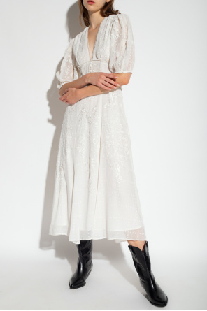 ‘aspen’ embroidered dress od AllSaints