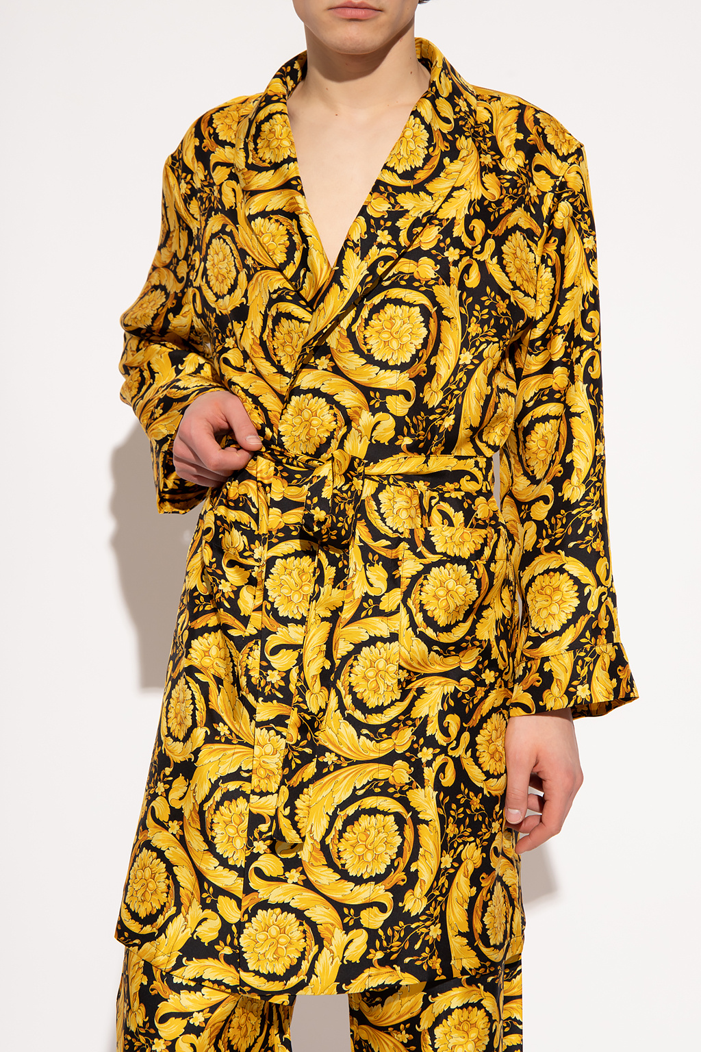 Versace Silk bathrobe