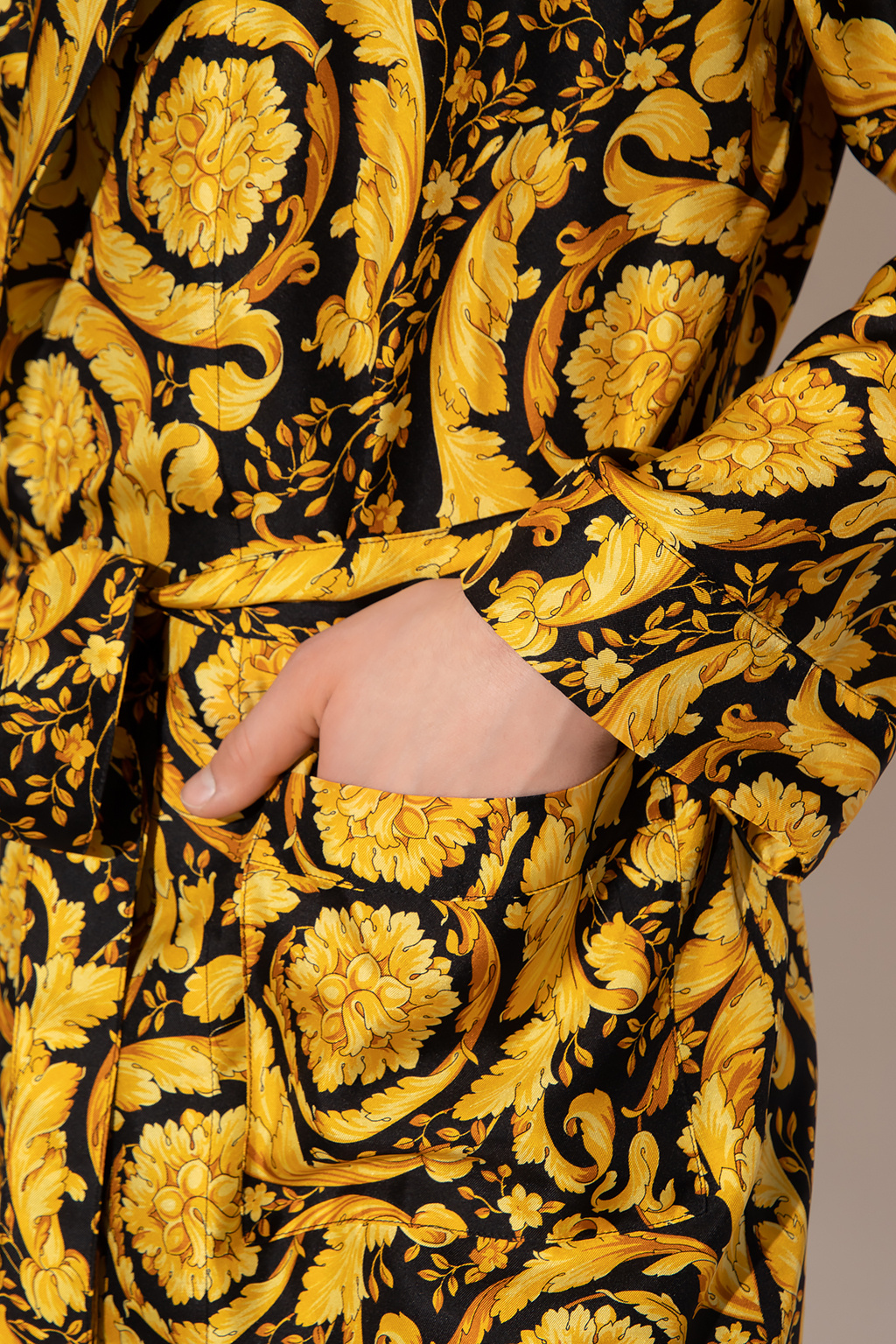 Versace Silk bathrobe