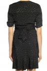 AllSaints BLACK ‘Avery’ dress with short sleeves