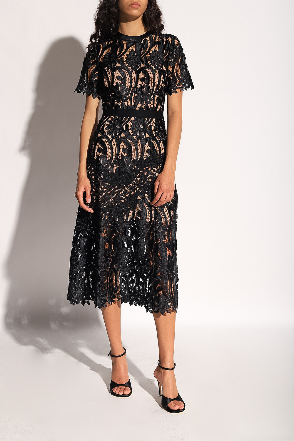 Self Portrait Openwork dress