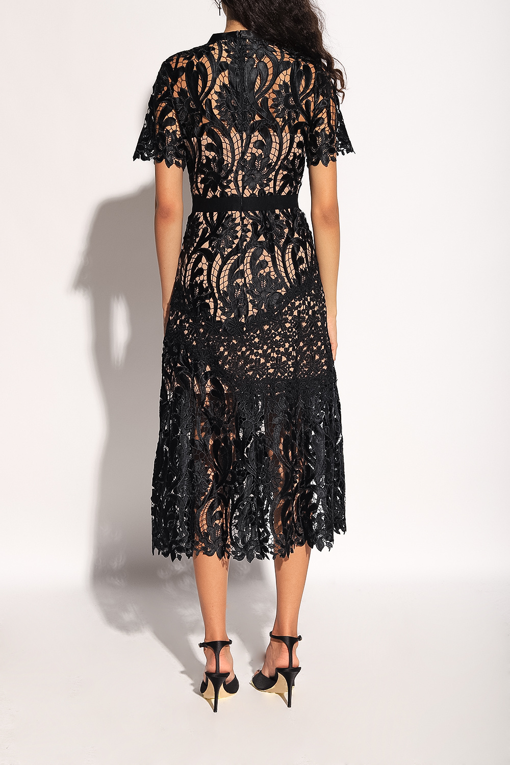 Self Portrait Openwork dress