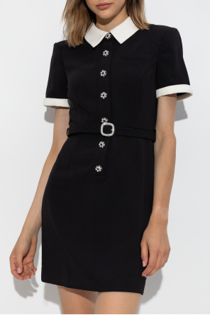 Self Portrait Dress with Collar