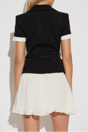 Self Portrait Dress with pleated finish