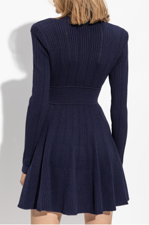 Self Portrait Ribbed dress