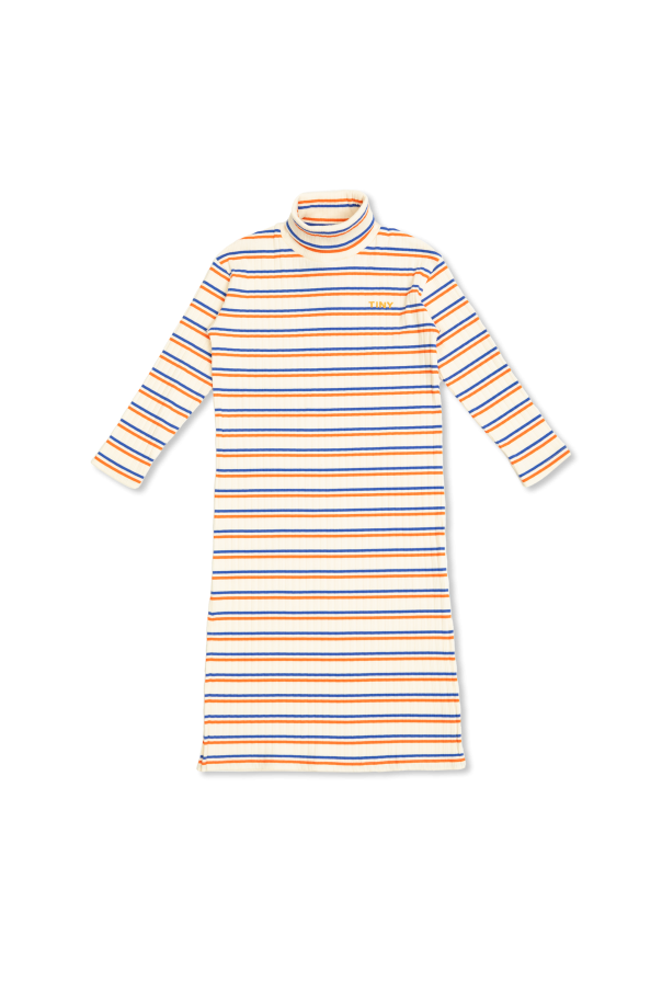 Tiny Cottons Dress with Turtleneck