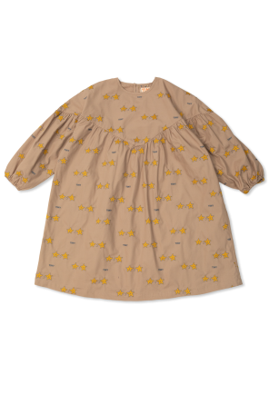 Dress with star motif