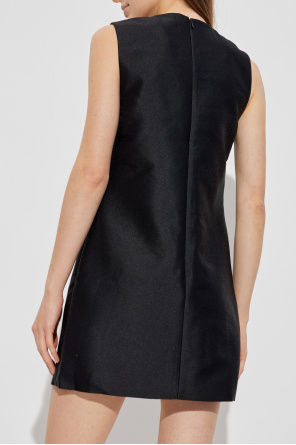 Self-Portrait Vestido con aplicaciones brillantes